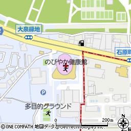 堺市立サッカー・ナショナルトレーニングセンター　のびやか健康館周辺の地図