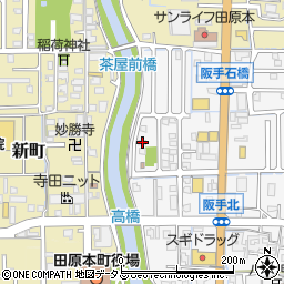 奈良県磯城郡田原本町阪手138-39周辺の地図