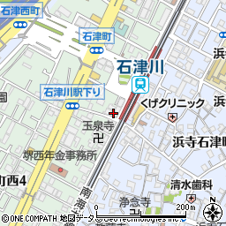 浅川組運輸株式会社　堺支店周辺の地図