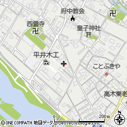 広島県府中市高木町1363周辺の地図