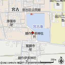 奈良県磯城郡田原本町宮古58周辺の地図