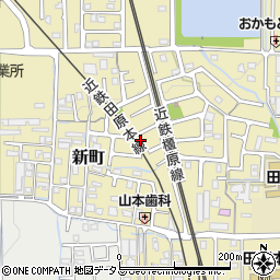 奈良県磯城郡田原本町新町89-10周辺の地図