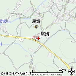 岡山県笠岡市尾坂2064周辺の地図