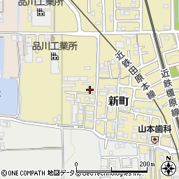 奈良県磯城郡田原本町新町190-20周辺の地図