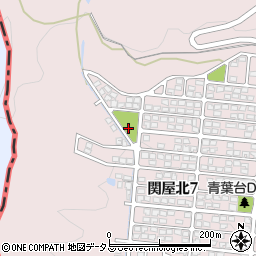 住生青葉台F公園周辺の地図