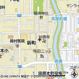 奈良県磯城郡田原本町新町386周辺の地図