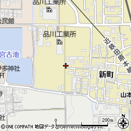 奈良県磯城郡田原本町新町190-24周辺の地図