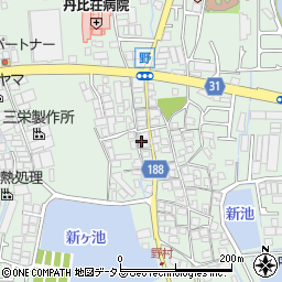 大阪府羽曳野市野712周辺の地図