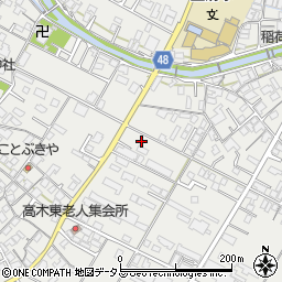 広島県府中市高木町1209-1周辺の地図