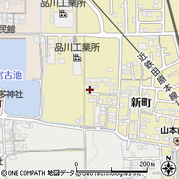 奈良県磯城郡田原本町新町190-25周辺の地図