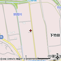 広島県福山市神辺町下竹田151周辺の地図