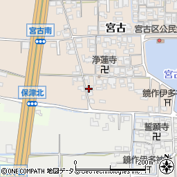 奈良県磯城郡田原本町宮古26周辺の地図