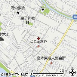 広島県府中市高木町1299周辺の地図