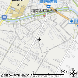 広島県府中市高木町824周辺の地図