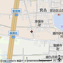 奈良県磯城郡田原本町宮古24-4周辺の地図
