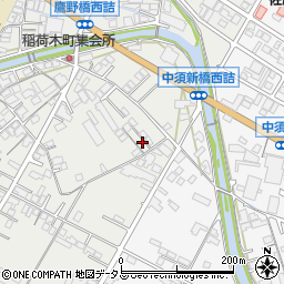 広島県府中市高木町805周辺の地図