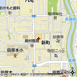 奈良県磯城郡田原本町新町5周辺の地図