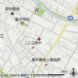 広島県府中市高木町1283-2周辺の地図