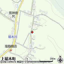 岡山県井原市上稲木町358周辺の地図