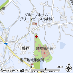岡山県倉敷市藤戸町藤戸1572周辺の地図