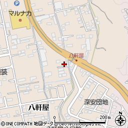 広島県福山市加茂町八軒屋47周辺の地図