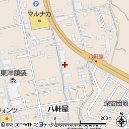 広島県福山市加茂町八軒屋39周辺の地図