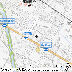 広島県府中市中須町1071周辺の地図