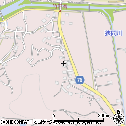 広島県福山市神辺町下竹田1107周辺の地図