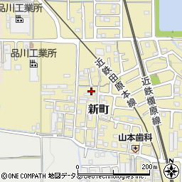 奈良県磯城郡田原本町新町197-6周辺の地図