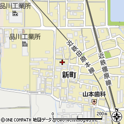 奈良県磯城郡田原本町新町197周辺の地図
