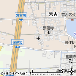 奈良県磯城郡田原本町宮古23周辺の地図