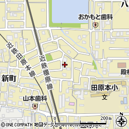 奈良県磯城郡田原本町新町95-1周辺の地図