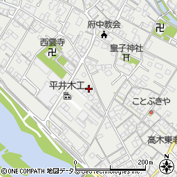 広島県府中市高木町1652周辺の地図