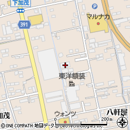 広島県福山市加茂町八軒屋1周辺の地図