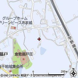 岡山県倉敷市藤戸町藤戸1588周辺の地図