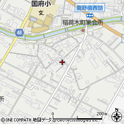 広島県府中市高木町794周辺の地図