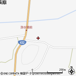 広島県三原市大和町萩原523周辺の地図