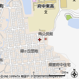 広島県府中市土生町615周辺の地図