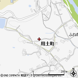 広島県府中市用土町周辺の地図