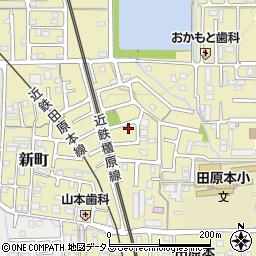 奈良県磯城郡田原本町新町92周辺の地図