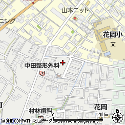 小黒田町公園周辺の地図