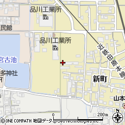 奈良県磯城郡田原本町新町196周辺の地図