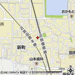 奈良県磯城郡田原本町新町120周辺の地図