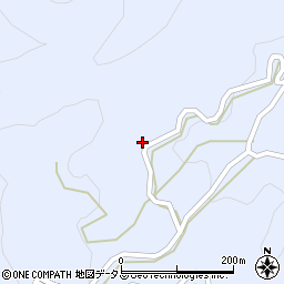 広島県山県郡安芸太田町中筒賀808周辺の地図