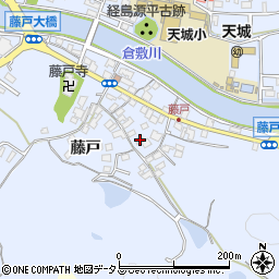 岡山県倉敷市藤戸町藤戸376周辺の地図
