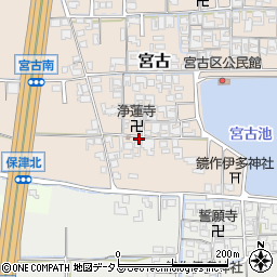奈良県磯城郡田原本町宮古30-1周辺の地図