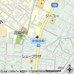 カレーハウスＣｏＣｏ壱番屋松阪駅部田店周辺の地図