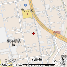 広島県福山市加茂町八軒屋23周辺の地図