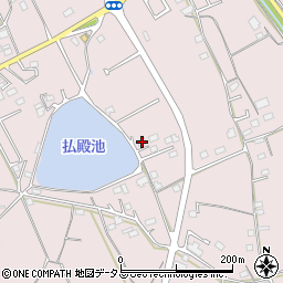 広島県福山市神辺町箱田561-4周辺の地図