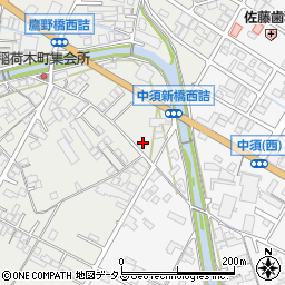 広島県府中市高木町756周辺の地図